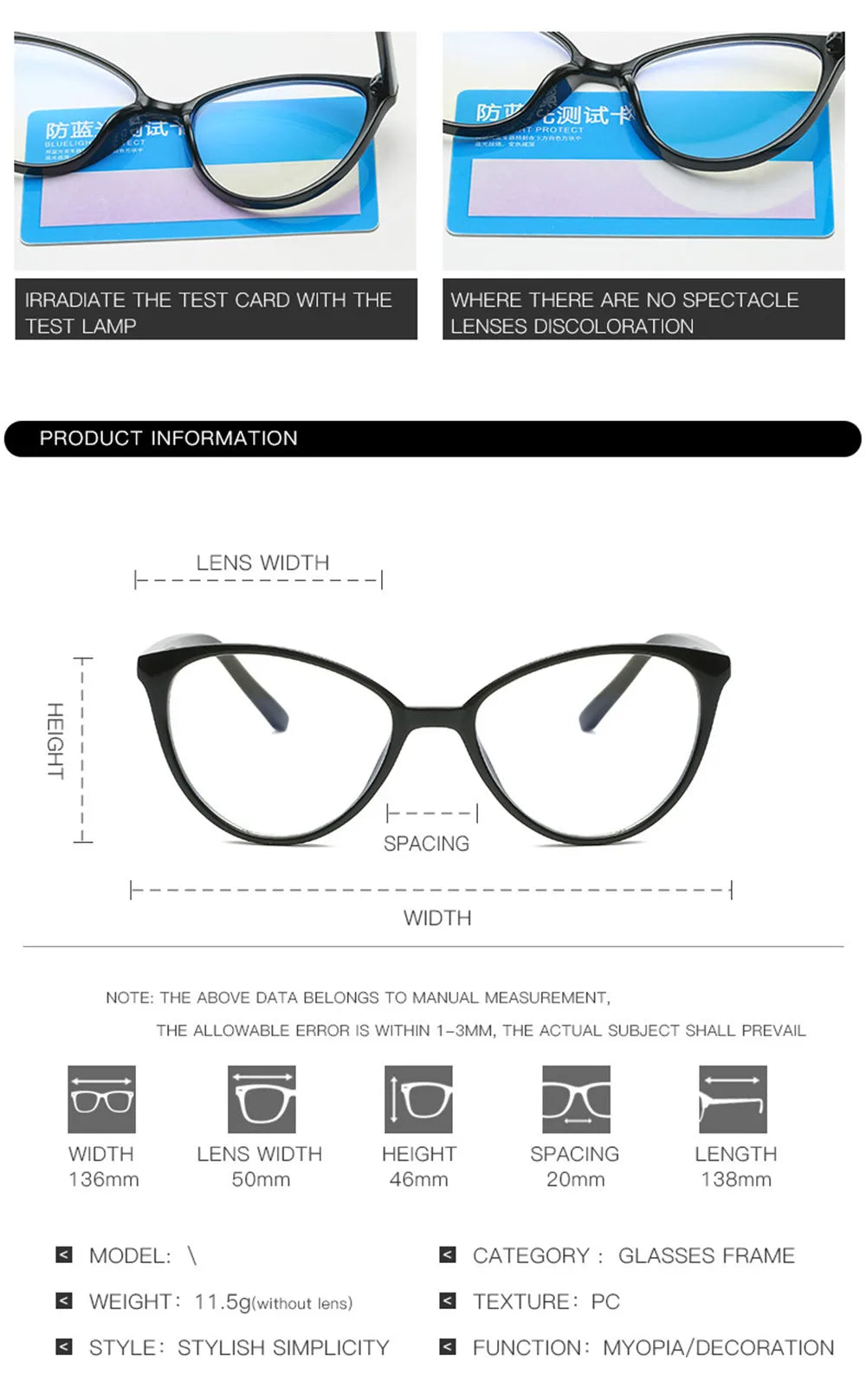 VIVIBEE Cat Eye Blue Light Blocking Glasses Women 2026 Trending Product Ladies Office Anti Bluelight Computer Goggles Frames