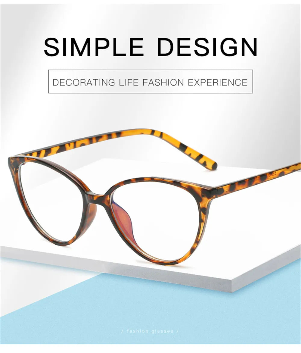 VIVIBEE Cat Eye Blue Light Blocking Glasses Women 2026 Trending Product Ladies Office Anti Bluelight Computer Goggles Frames