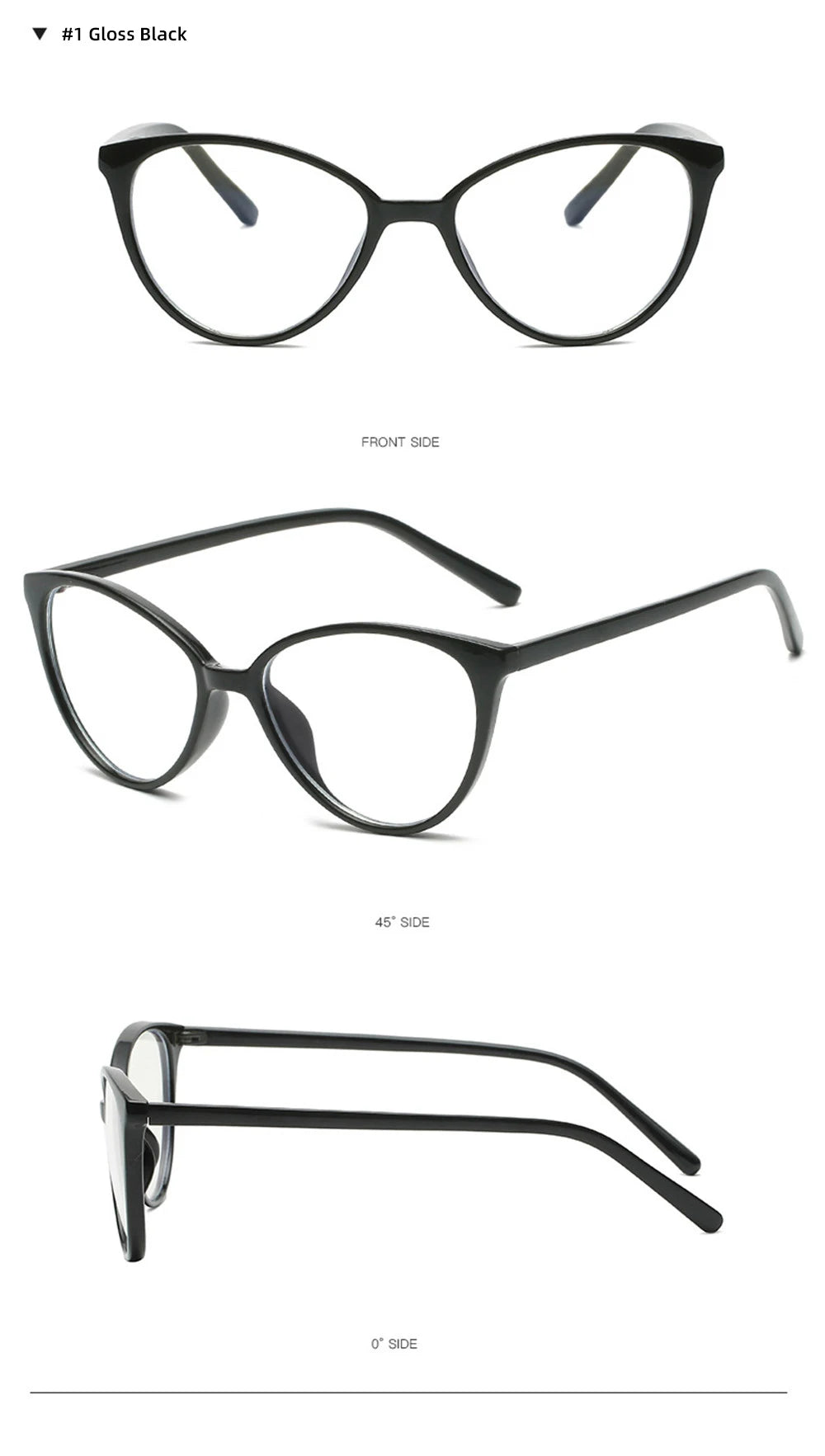 VIVIBEE Cat Eye Blue Light Blocking Glasses Women 2026 Trending Product Ladies Office Anti Bluelight Computer Goggles Frames