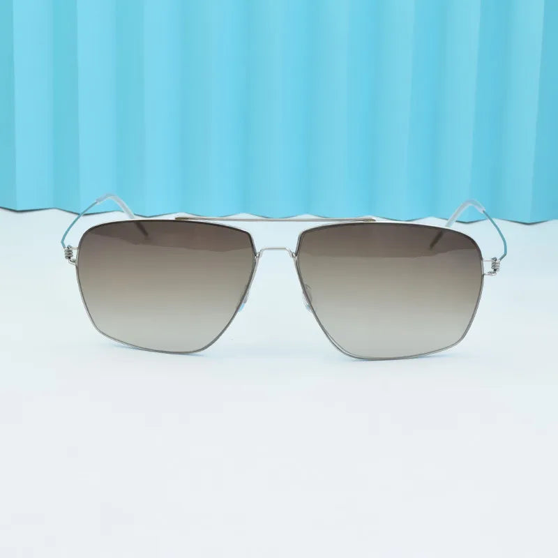 square luxury Brand Ultra light titanium sunglasses women men High quality trending product driving shades sun glasses sunglass
