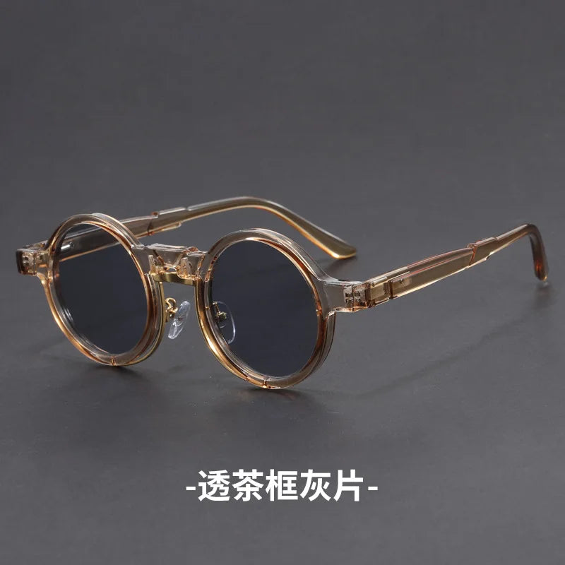 new fashion retro round sunglasses women men 2024 High quality trending product popular outdoor driving shades oculos de sol
