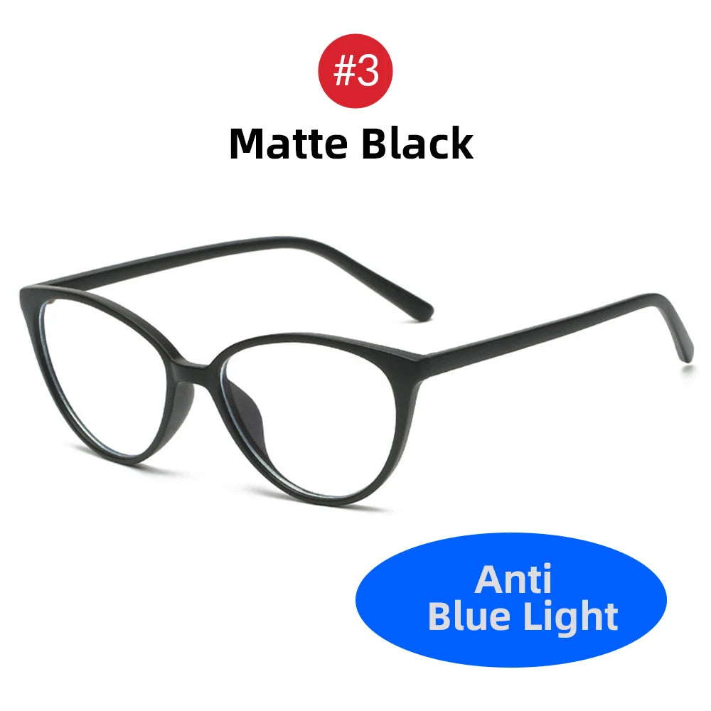 VIVIBEE Cat Eye Blue Light Blocking Glasses Women 2026 Trending Product Ladies Office Anti Bluelight Computer Goggles Frames