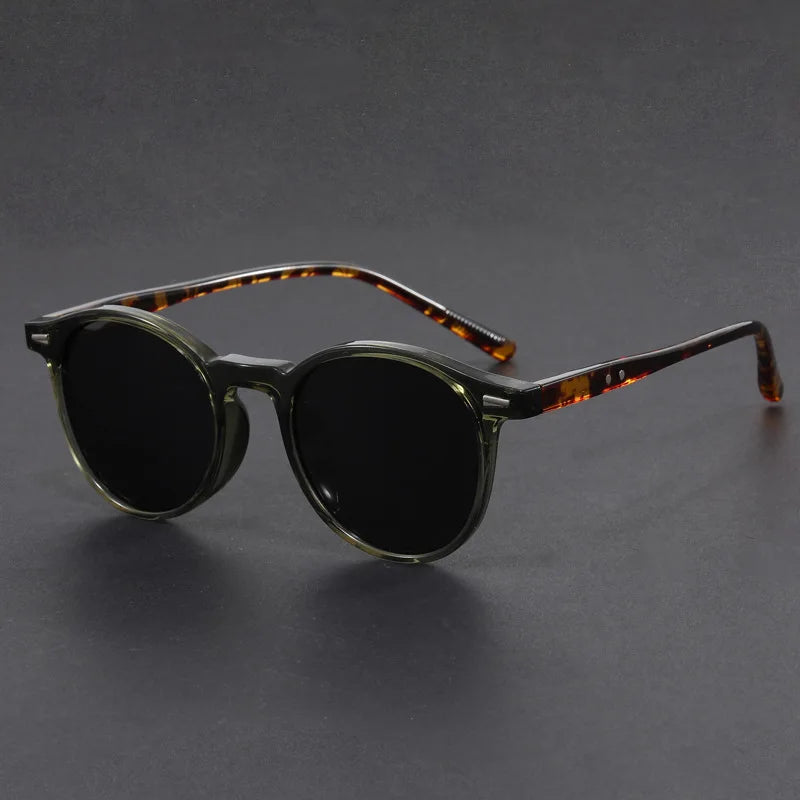 new tr90 ultra light tivet round sunglasses women men 2024 High quality trending product popular outdoor driving shades uv400