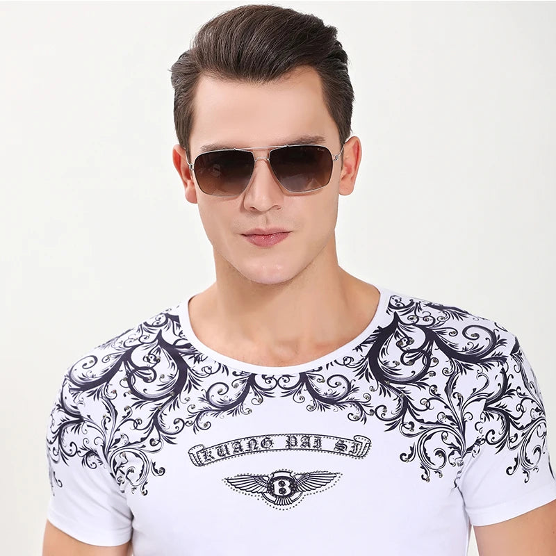 square luxury Brand Ultra light titanium sunglasses women men High quality trending product driving shades sun glasses sunglass