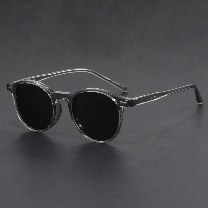new tr90 ultra light tivet round sunglasses women men 2024 High quality trending product popular outdoor driving shades uv400