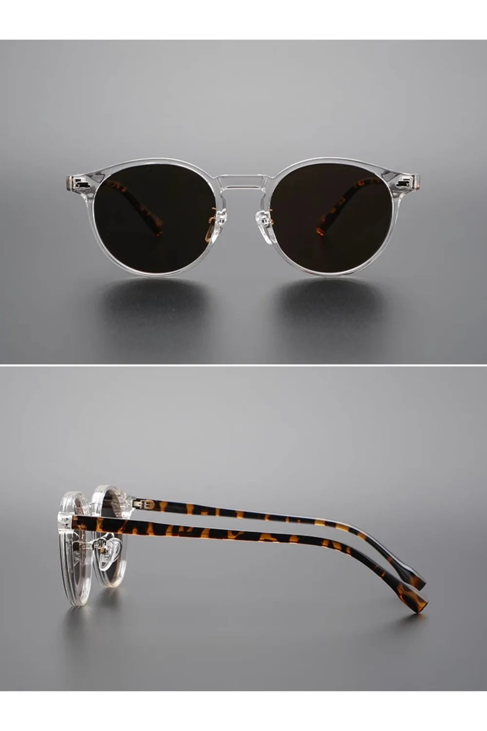 new fashion Personalized niche retro rivet round sunglasses women men 2025 High quality trending product popular outdoor shades