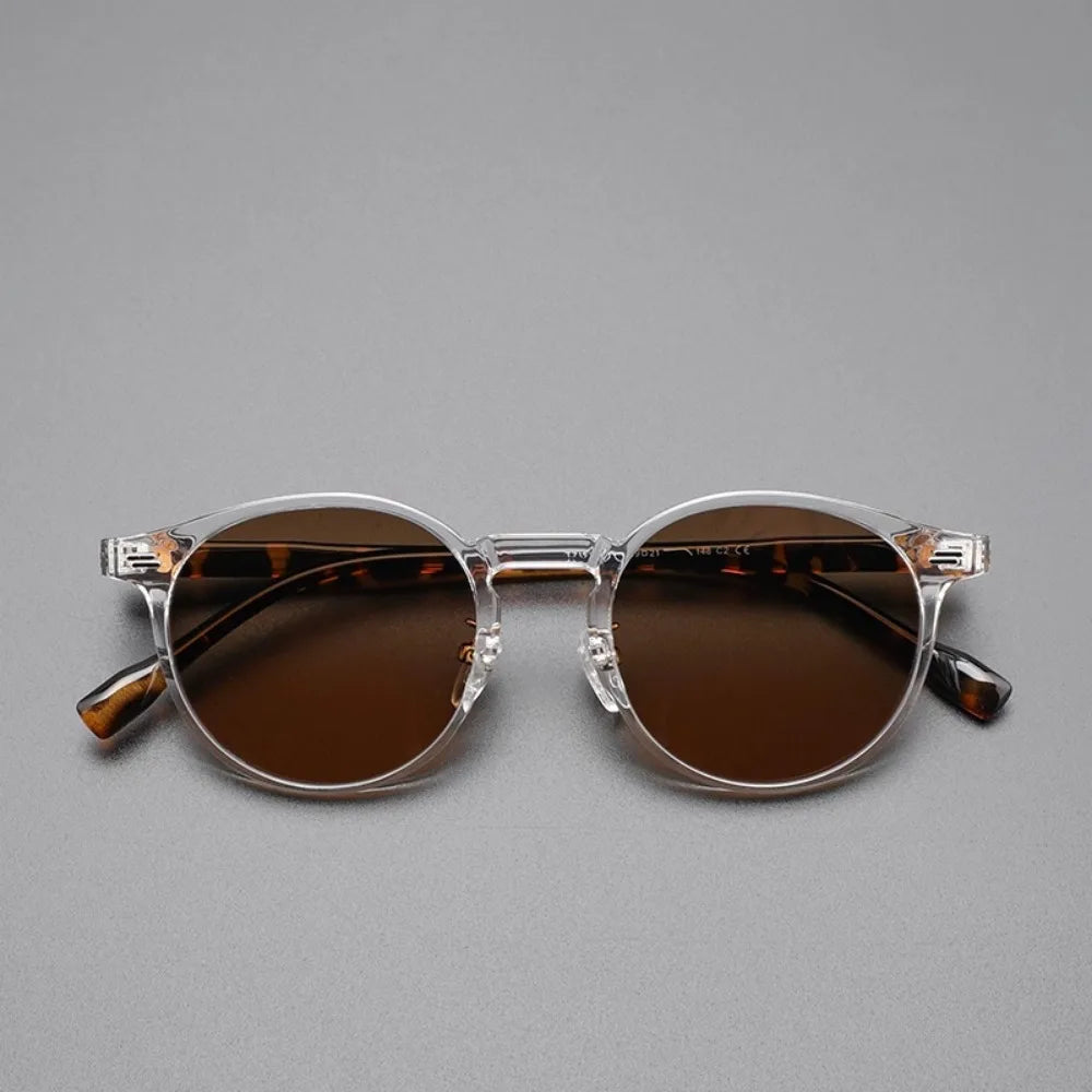 new fashion Personalized niche retro rivet round sunglasses women men 2025 High quality trending product popular outdoor shades